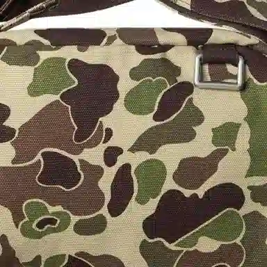 Carhartt WIP 2.9L Embroidered Logo Shoulder Bag Camouflage