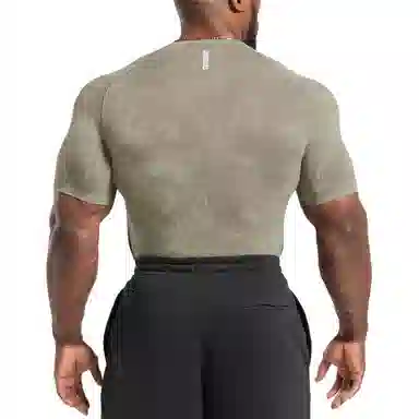 GYMSHARK GEO Seamless Camo Brown