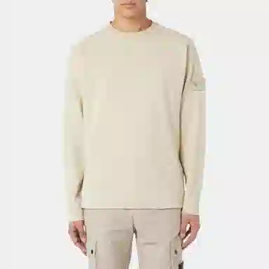 Stone Island Ghost Pieces Khaki Sweatshirt