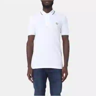 Fred Perry Polo Shirt White