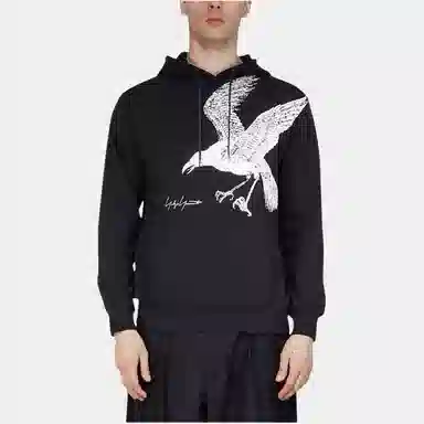 Yohji Yamamoto x New Era Hoodie Black