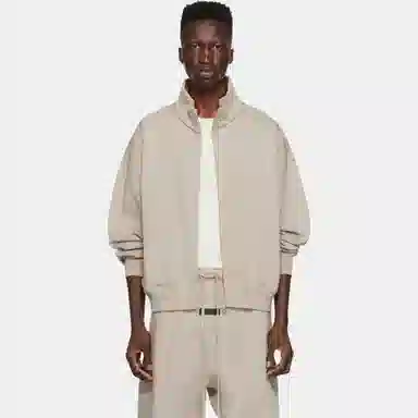 Fear of God Essentials FW22 Fullzip Jacket Smoke
