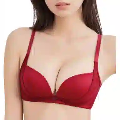 莫代尔 聚拢无钢圈纯色文胸 女款