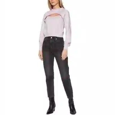 Converse Bluse Twisted Rosa Relaxed Fit T