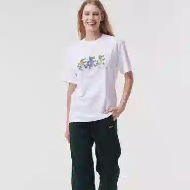 Lacoste Cartoon Print Tee