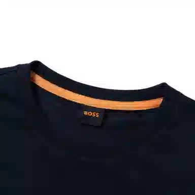 HUGO BOSS Logo Pullover Sweatshirt Navy