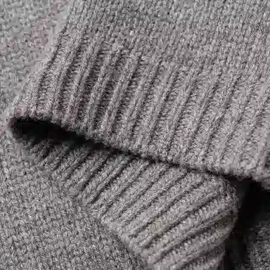 KENZO Floral Print Crewneck Sweater Grey