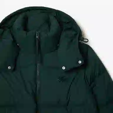 Lacoste Hoodie Cotton Jacket Deep Green