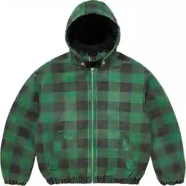 Supreme FW25 Faux Shearling Lined Bomber Jacket logo