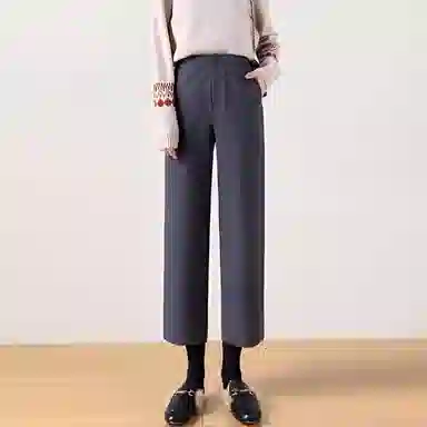 【dme】 宽松直筒简约休闲裤 女款 深灰