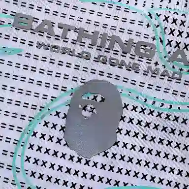 BAPE Text Code Camo Crewneck