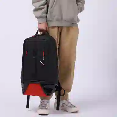 Jordan AJ11 Bred Black Red Backpack