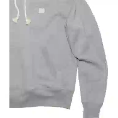 Acne Studios Drawstring Hoodie Light Grey