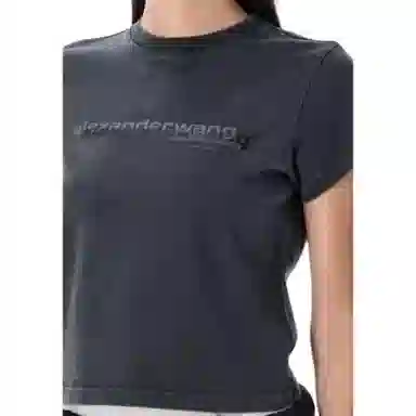 Alexander Wang SS25 Acid Wash T-Shirt