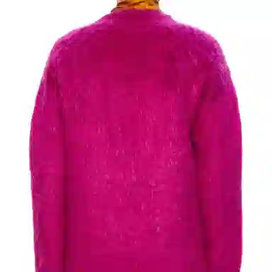 Saint Laurent Cardigan Purple