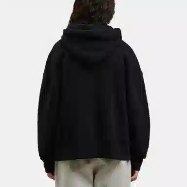 Palm Angels Bear Print Hoodie Black