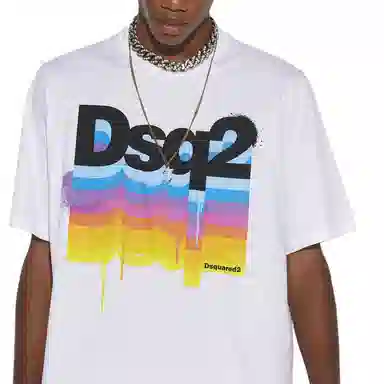 DSQUARED2 SS22 Logo T-Shirt White