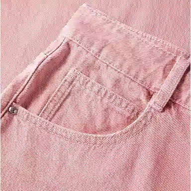 Peacebird x Reebok Workwear Pocket Straight Jeans Dust Pink