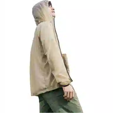 特步 轻薄透气舒适 防紫外线防晒服 男款 风滚草