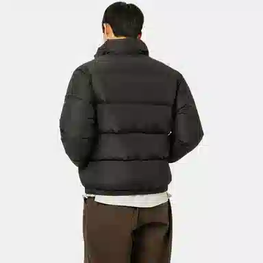 Lee Logo Hooded Down Jacket