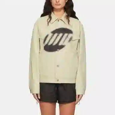 WE11DONE SS22 Denim Jacket Khaki