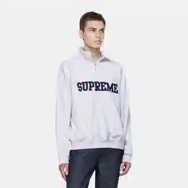 Supreme FW24 WEEK8 Collegiate Half Zip Pullover logo