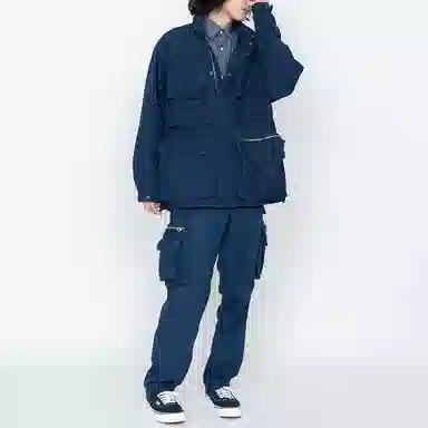 THE NORTH FACE PURPLE LABEL Indigo Field Jacket Logo