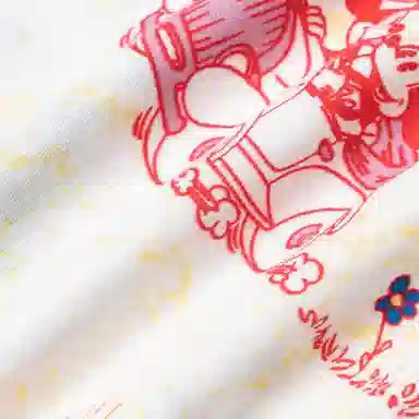 Gucci x Disney Cartoon Print Shirt White