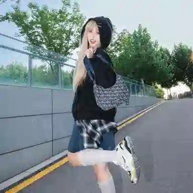 Elle Active Denim Blue Crossbody Bag