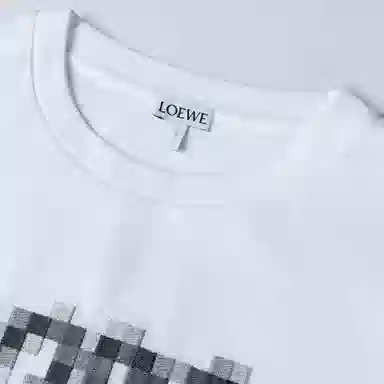 LOEWE Pixel Anagram T-Shirt White