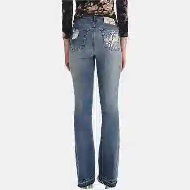 Ed Hardy SS25 Flared Skinny Jeans