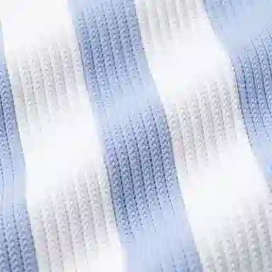 Gucci x adidas SS23 Striped Polo Sweater Blue