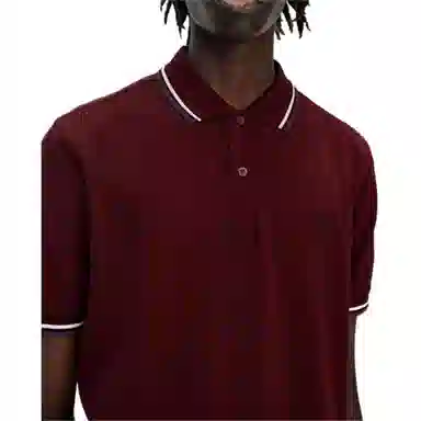 Fred Perry Polo Shirt Dark Red