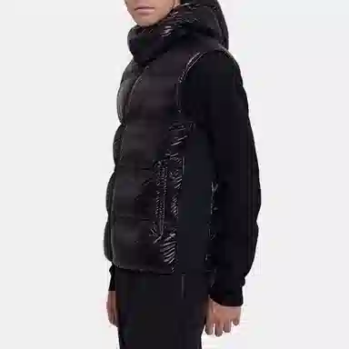Moncler Genius Down Vest Hooded Black