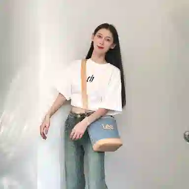 Lee Bucket Bag Denim Blue