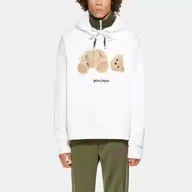 Palm Angels Hoodie White