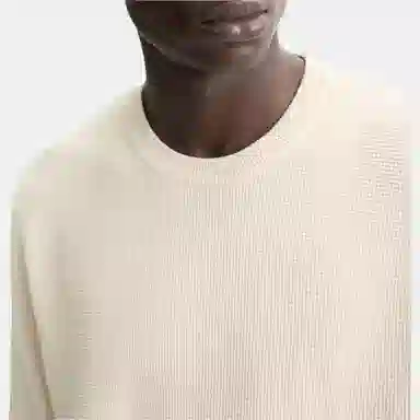 ZARA Ribbed Crewneck Sweater