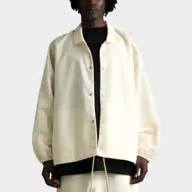 Fear of God Essentials Coaches Jacket Cloud Dancer