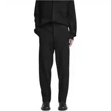 COS Wool Trousers Black