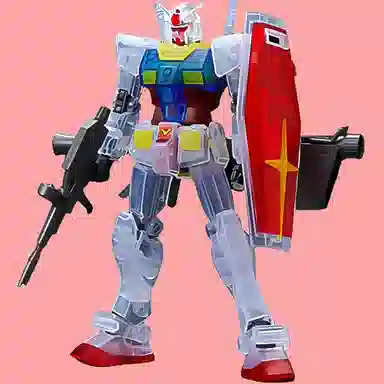 BANDAI HG 1144 RX-78-2 STS 13cm