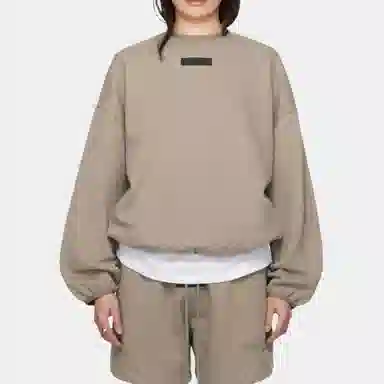 Fear of God Essentials SS24 Crewneck Heather Grey