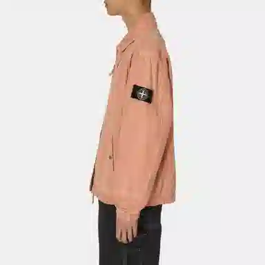 Stone Island Loop Project White Label Jacket Orange