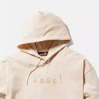 Timberland Hoodie Smoke White