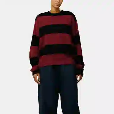 Stussy FW25 FW25 BIG STRIPE CREW