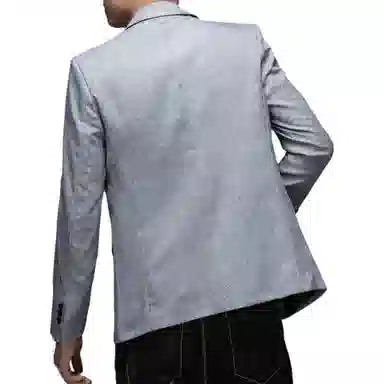 老爷车 男装春秋季商务奢华经典纯色低调百搭时尚外套西装 男款