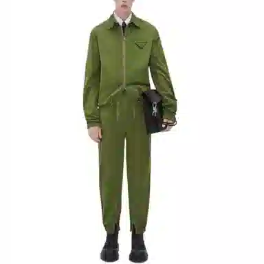 Bottega Veneta FW22 Tapered Pants Green