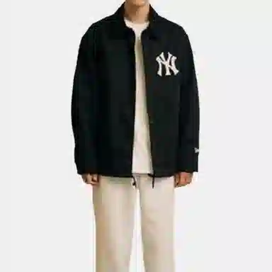 New Era x MLB SS23 Yankees Jacket Black