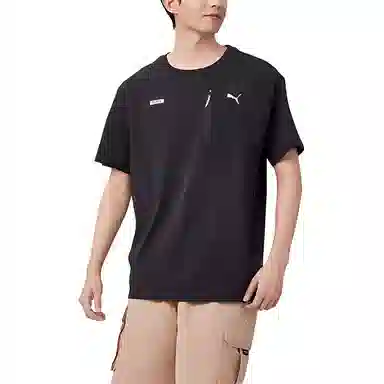 PUMA DESERT ROAD TEE logo T