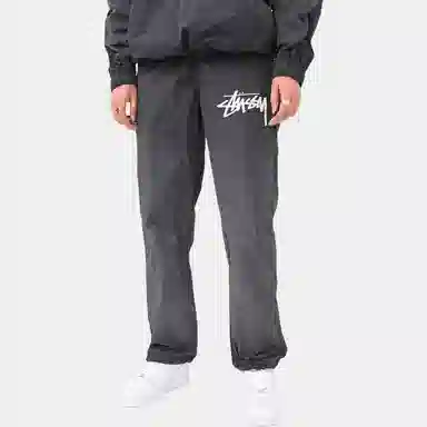 Stussy x Nike Logo Training Pants Black