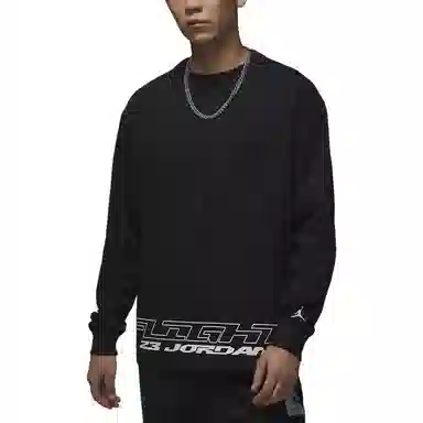 Jordan MVP Long Sleeve Tee Black/Sail